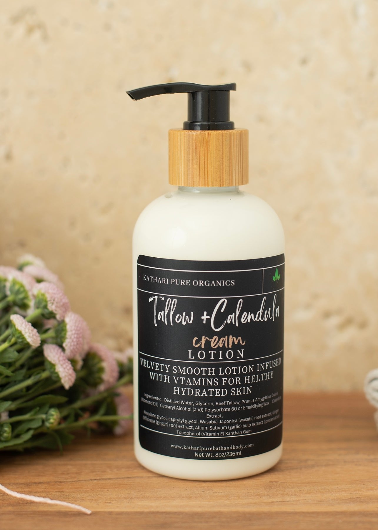 Calendula + Tallow Lotion