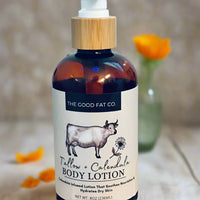 Tallow and Calendula Herbal Lotion