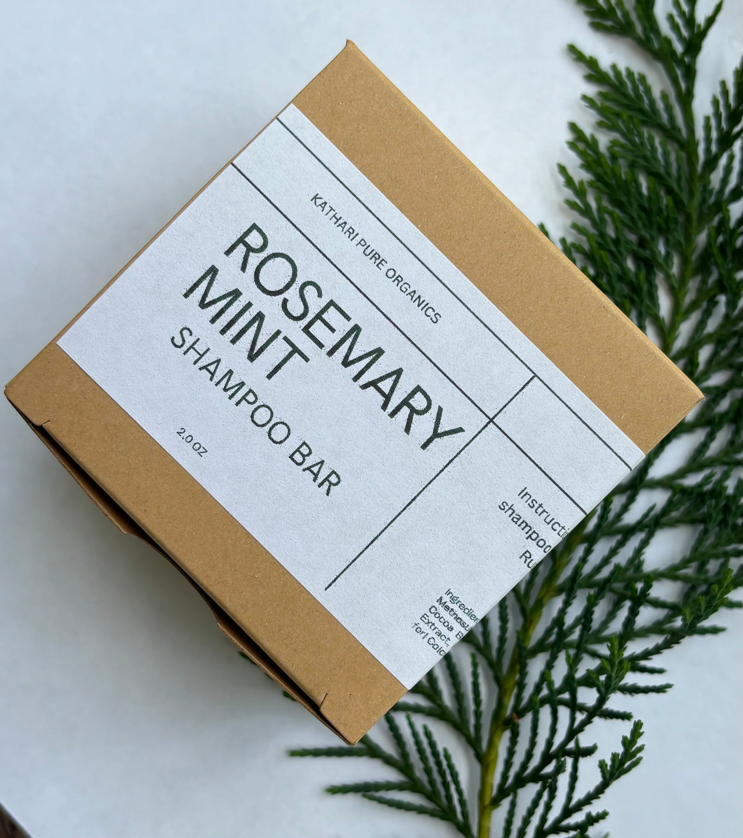 Rosemary + Neem Shampoo Bar