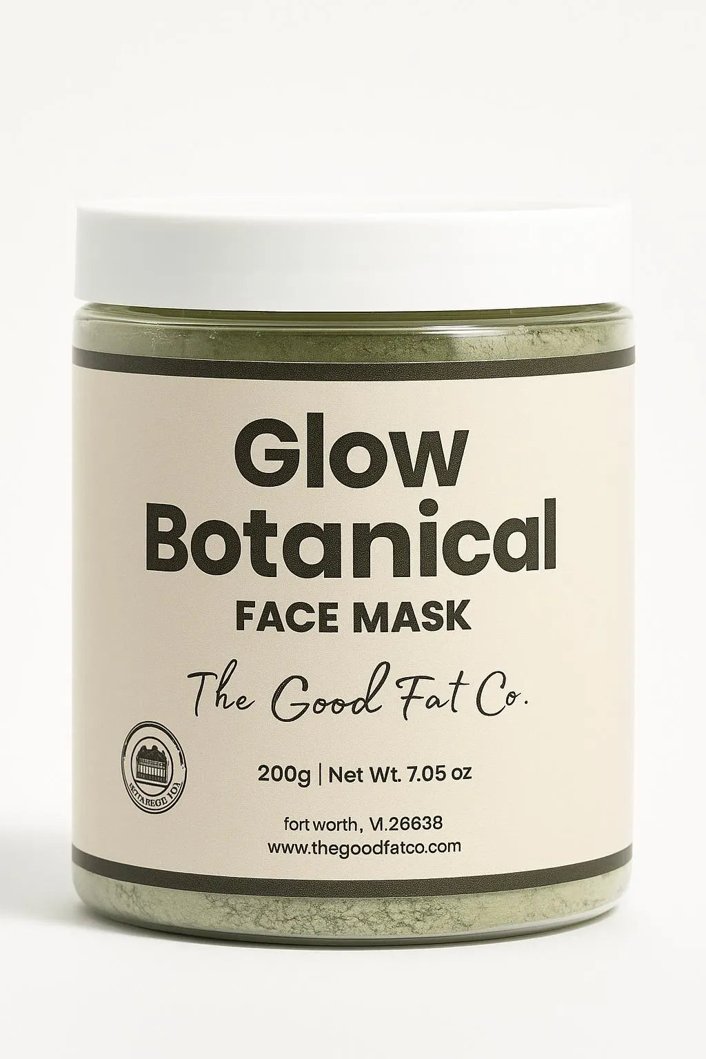 Glow Botanical Face Mask with Calendula + Hyaluronic Acid