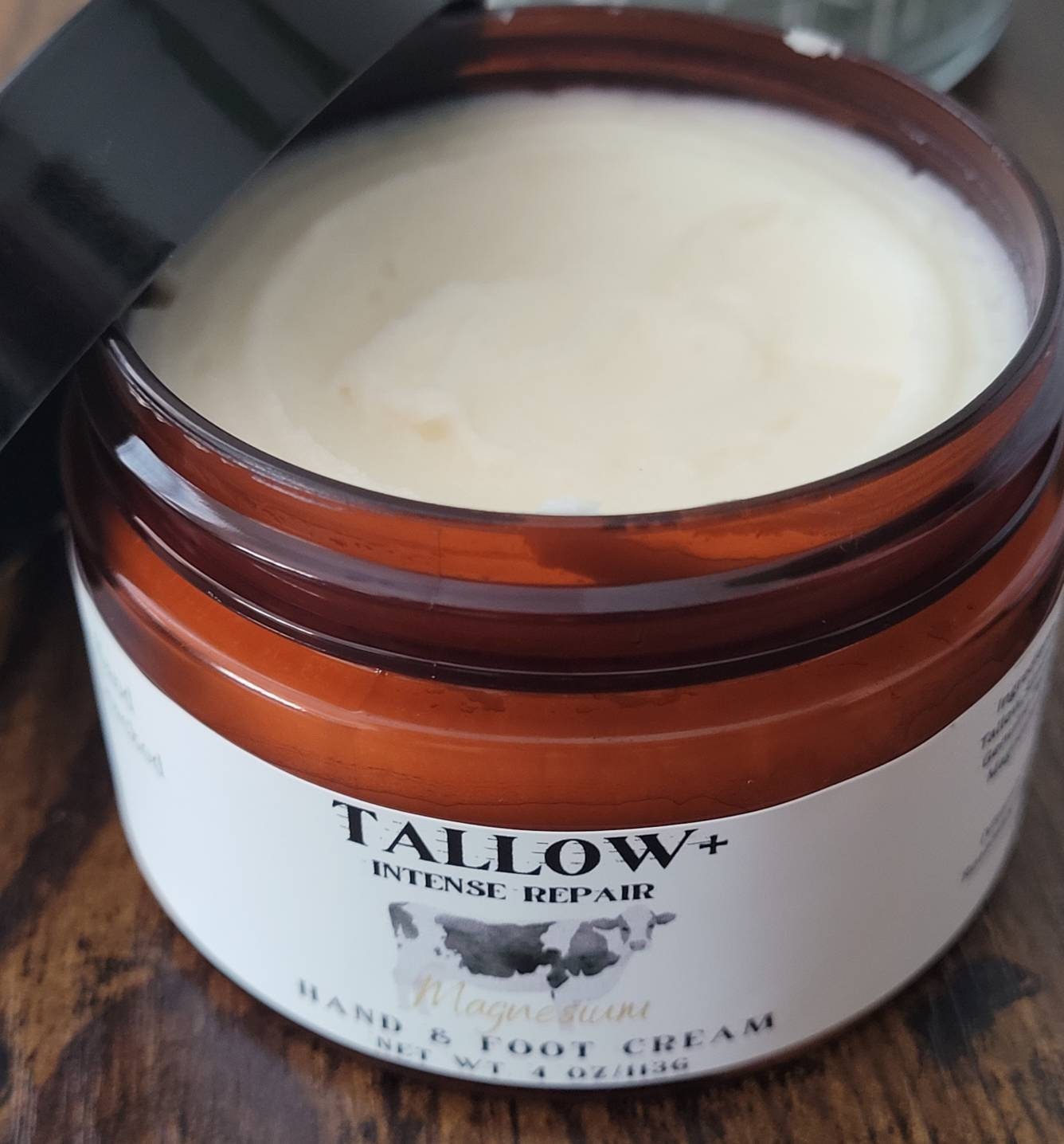 Tallow +Magnesium Body Cream- Relieve Stress- Sleep Well